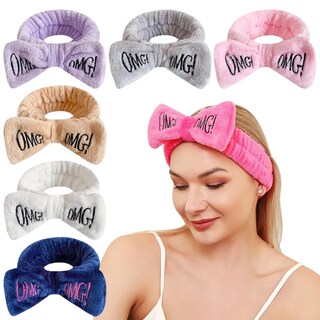 Foto 2 | Foto 2 | 3 Diademas Para Spa Con Moño Omg Suave Peluche Banda Cabello