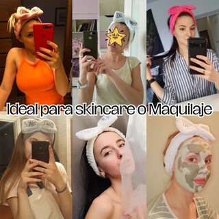 Foto 3 | Foto 3 | 3 Diademas Para Spa Con Moño Omg Suave Peluche Banda Cabello