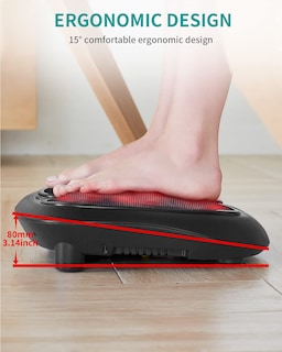 Foto 6 | Foto 6 | Masajeador de Pies Nekteck Shiatsu con Calefacción Eléctrica y Heat Black - Venta Internacional