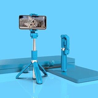 Foto 3 | Foto 3 | Tripié para Celular Genérico Jg-011 color Azul 2 Piezas