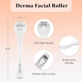 Foto 2 | Foto 2 | Derma Roller Kitsch Para Rostro Y Barba, Color Blanco - Venta Internacional.
