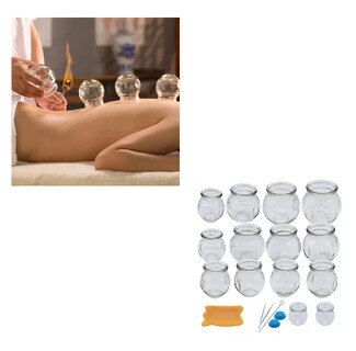Foto 4 | Foto 4 | Ventosas Terapeutica Vidrio Relajación Adelgazamiento Kit 16, Transparente