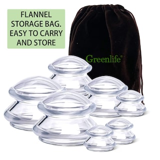 Foto 7 | Foto 7 | Sets De Terapia Con Ventosas Greenlife Vasos De Silicona 7 Tazas - Venta Internacional.