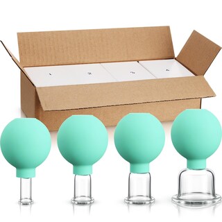 Foto 1 | Foto 1 | Juego De Copas Bbto De Vidrio Y Silicona Para Cuerpo Cara Y Piernas - Venta Internacional.