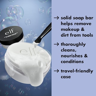 Foto 2 | Foto 2 | Limpiador De Brochas Y Esponjas E.l.f. Clean Queen Vegan Nourishing - Venta Internacional.