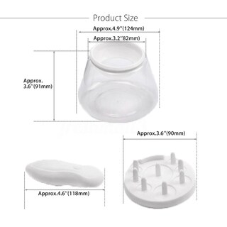 Foto 3 | Foto 3 | Pinceles De Maquillaje Eléctricos Y Secador De Limpieza Genérica White - Venta Internacional.