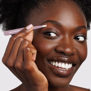 Foto 3 | Foto 3 | Pinzas para Cejas Tweezerman Acero Inoxidable Morado - Venta Internacional