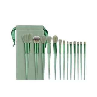 Foto 1 | Foto 1 | Set de Brochas de Maquillaje Belug 13 Piezas Verdes