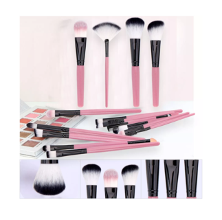 Foto 5 | Foto 5 | Kit de Brochas para Maquillaje Profesional 25 Piezas Rosa