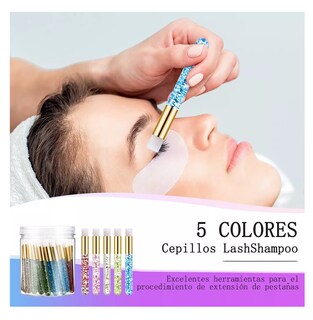Foto 3 | Foto 3 | Brochas para Limpiar Pestañas de Visón 40 Piezas