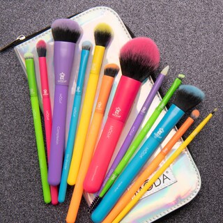 Foto 3 | Foto 3 | Set De Brochas De Maquillaje Moda Totally Electric De 13 Piezas Con Funda Con Cierre - Venta Internacional.