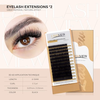 Foto 6 | Foto 6 | Kit de Extensiones de Pestañas Lashview 338 Piezas con Maniquí - Venta Internacional