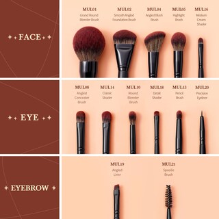 Foto 2 | Foto 2 | Set De Brochas De Maquillaje Jessup Full 13 Piezas Vegan Phantom Black - Venta Internacional.
