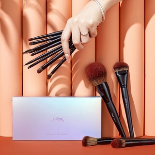 Foto 6 | Foto 6 | Set De Brochas De Maquillaje Jessup Full 13 Piezas Vegan Phantom Black - Venta Internacional.
