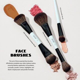 Foto 4 | Foto 4 | Set De Brochas De Maquillaje Jessup T500, 10 Unidades, Con Contorno De Base - Venta Internacional.