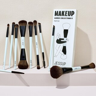 Foto 7 | Foto 7 | Set De Brochas De Maquillaje Jessup T500, 10 Unidades, Con Contorno De Base - Venta Internacional.