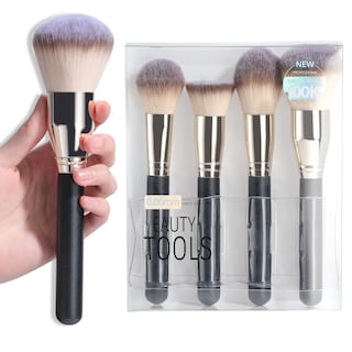 Foto 1 | Foto 1 | Set De Brochas De Maquillaje Bs-mall Premium Foundation, 4 Piezas - Venta Internacional.
