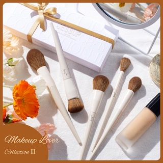 Foto 6 | Foto 6 | Juego De Brochas De Maquillaje Jessup, 5 Piezas, Cepillos Faciales Veganos, Gris Claro - Venta Internacional.