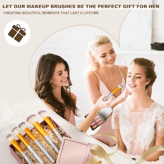 Foto 7 | Foto 7 | Set De Brochas De Maquillaje Vander, 24 Piezas, Sintéticas, Con Bolsa De Viaje - Venta Internacional.