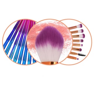 Foto 3 | Foto 3 | Set De Brochas De Maquillaje Kolight Cosmetic Eye Shadow, 20 Unidades, Color Morado - Venta Internacional.