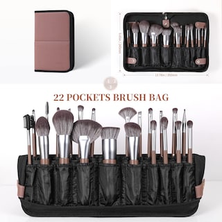 Foto 2 | Foto 2 | Juego De Brochas De Maquillaje Ducare Professional, 22 Piezas, Con Bolsa Sintética - Venta Internacional.