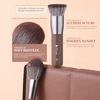Foto 4 | Foto 4 | Juego De Brochas De Maquillaje Ducare Professional, 22 Piezas, Con Bolsa Sintética - Venta Internacional.
