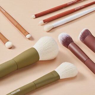 Foto 5 | Foto 5 | Set De Brochas De Maquillaje Eigshow Essential Kabuki 9 Piezas Para Mujer - Venta Internacional.