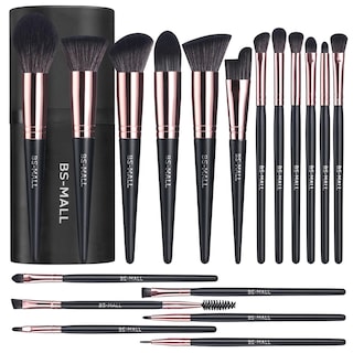Foto 1 | Foto 1 | Set De Brochas De Maquillaje Bs-mall, 18 Unidades, Fibra Sintética De Primera Calidad - Venta Internacional.