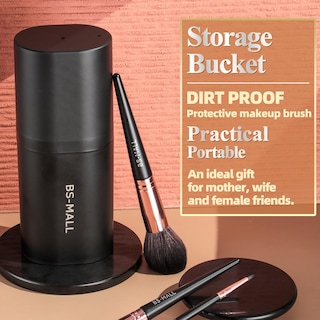 Foto 3 | Foto 3 | Set De Brochas De Maquillaje Bs-mall, 18 Unidades, Fibra Sintética De Primera Calidad - Venta Internacional.