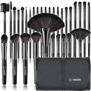 Foto 1 | Foto 1 | Set De Brochas De Maquillaje Vander Professional 32 Piezas Con Funda - Venta Internacional.