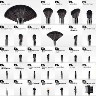 Foto 2 | Foto 2 | Set De Brochas De Maquillaje Vander Professional 32 Piezas Con Funda - Venta Internacional.