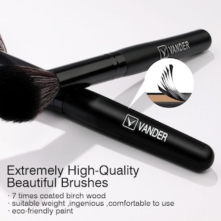 Foto 5 | Foto 5 | Set De Brochas De Maquillaje Vander Professional 32 Piezas Con Funda - Venta Internacional.