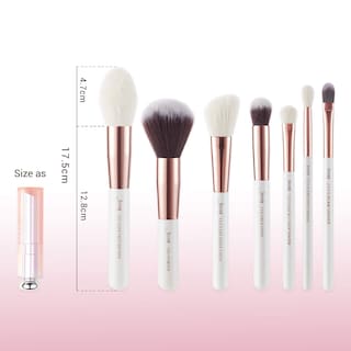 Foto 7 | Foto 7 | Juego De Brochas De Maquillaje Jessup, 25 Piezas, Cosmético Profesional, Color Blanco - Venta Internacional.