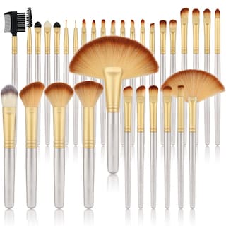 Foto 1 | Foto 1 | Set De Brochas De Maquillaje Vander, 32 Piezas, Fibra Sintética Profesional - Venta Internacional.