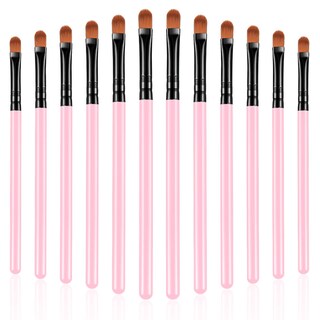 Foto 1 | Foto 1 | Brocha Correctora De Fibra Sintética Patelai, 12 Piezas (rosa) - Venta Internacional.