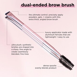 Foto 3 | Foto 3 | Brocha Para Cejas Real Techniques, De Doble Punta, Para Dar Forma Y Rellenar, Vegana - Venta Internacional.