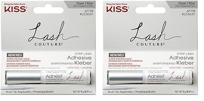Foto 1 | Foto 1 | Pegamento Para Pestañas Kiss Lash Couture Superfuerte, 2 Tiras Adhesivas - Venta Internacional.