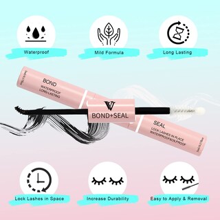 Foto 5 | Foto 5 | Pegamento Para Pestañas Lash Bond And Seal Cluster Vavalash 5 Ml+5 Ml - Venta Internacional.