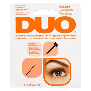Foto 1 | Foto 1 | Cinta Adhesiva Para Pestañas Duo, Con Brocha, Tono Oscuro, 5 Ml, Sin Látex - Venta Internacional.