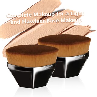 Foto 6 | Foto 6 | Brocha De Maquillaje Daubigny Foundation Flat Top Kabuki Black - Venta Internacional.