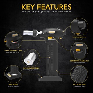 Foto 2 | Foto 2 | Kit Multifunción de Antorcha de Butano Lexivon Premium - Venta Internacional