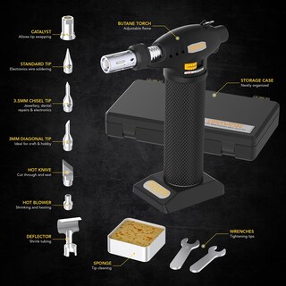 Foto 3 | Foto 3 | Kit Multifunción de Antorcha de Butano Lexivon Premium - Venta Internacional