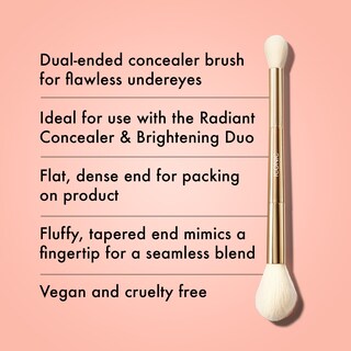 Foto 2 | Foto 2 | Brocha De Maquillaje Iconic London Highlight And Blush Duo Brush - Venta Internacional.