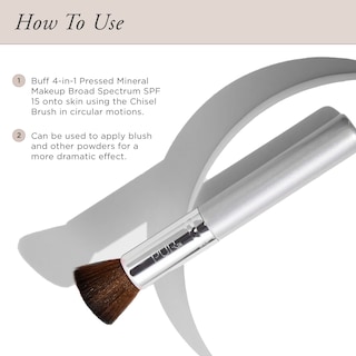 Foto 5 | Foto 5 | Brocha De Maquillaje Pür Beauty Chisel Con La Parte Superior Plana De Cerdas Sintéticas - Venta Internacional.