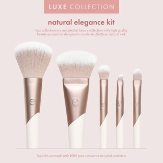 Foto 3 | Foto 3 | Juego De Cepillos Ecotools Luxe Natural Elegance Professional, 5 Piezas - Venta Internacional.