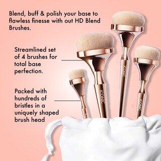 Foto 3 | Foto 3 | Set De Brochas De Maquillaje Iconic London Luxury Hd Blend Base Set - Venta Internacional.
