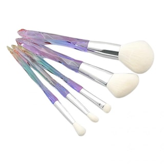 Foto 3 | Foto 3 | Juego De Brochas De Maquillaje Huoguo Embalaje De Pvc Con Cristal De Diamante Transparente - Venta Internacional.