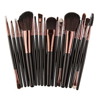 Foto 2 | Foto 2 | Set De Brochas De Maquillaje Huoguo 18 Piezas Lana Sintética - Venta Internacional.