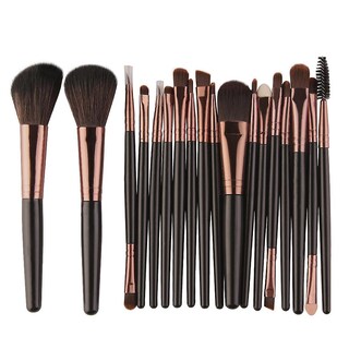 Foto 3 | Foto 3 | Set De Brochas De Maquillaje Huoguo 18 Piezas Lana Sintética - Venta Internacional.
