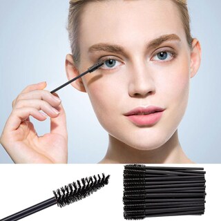 Foto 2 | Foto 2 | Mini Brocha De Maquillaje Para Pestañas Desechable 50 Piezas - Huoguo - Venta Internacional.